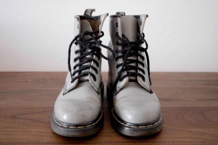 doc martens painting boots